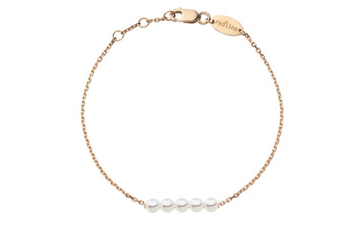 Chain Bracelet Empire Akoya Rose Gold RedLine Jewelry - Redline - 0++