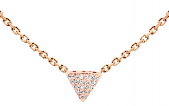 Chain Necklace Punk Rose Gold RedLine Jewelry - Redline - 0++