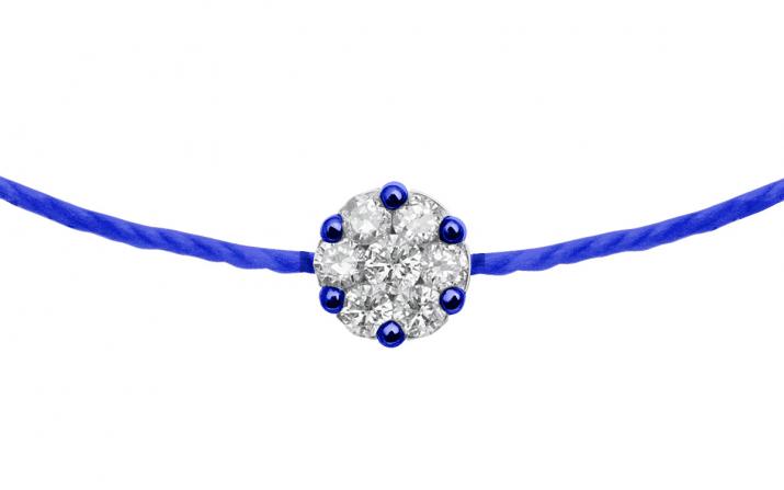 String Bracelet Illusion White Gold RedLine Jewelry - Redline - 0++