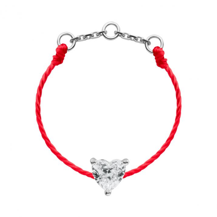 リングビエンエイムスレッドホワイトゴールド - Redline - 0++