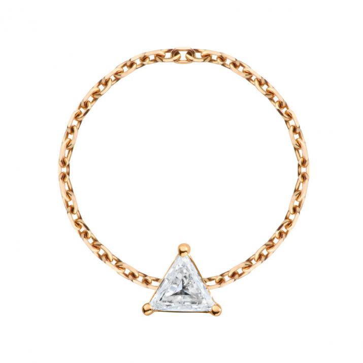 Impératrice チェーンリング イエローゴールド - Redline