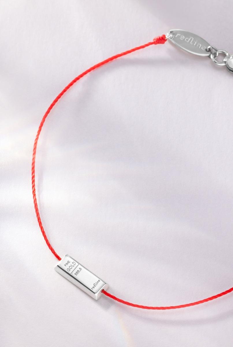red line ブレスレット レッドライン レッドライン ホワイトゴールド ブレスレット - Redline