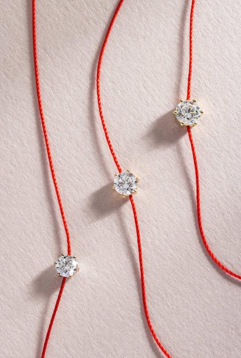 RedLine Jewelry Absoluスレッドブレスレットイエローゴールドダイヤモンド  - Redline - 0++