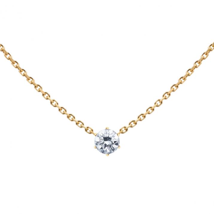 狂ったように絶対的なチェーンネックレスイエローゴールド - Redline - 0++