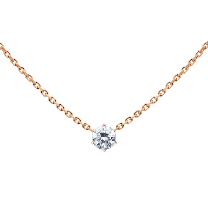 狂ったように絶対的なチェーンネックレスピンクゴールド - Redline - 0++