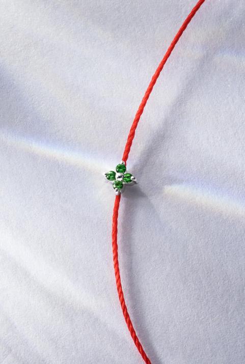 Shiny Saphir ワイヤーブレスレット白金 - Redline - 0++