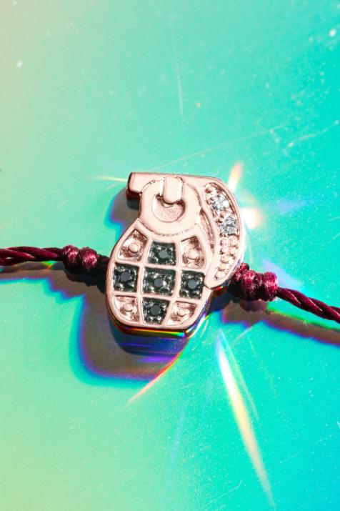 ブームブレスレットスレッドメンズローズゴールド - Redline - 0++