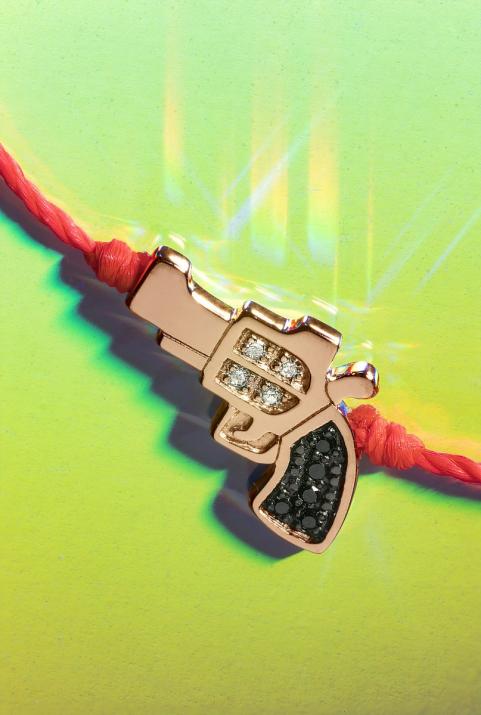 メンズ・バン・バン・ブレスレット・スレッド・イエロー・ゴールド - Redline - 0++