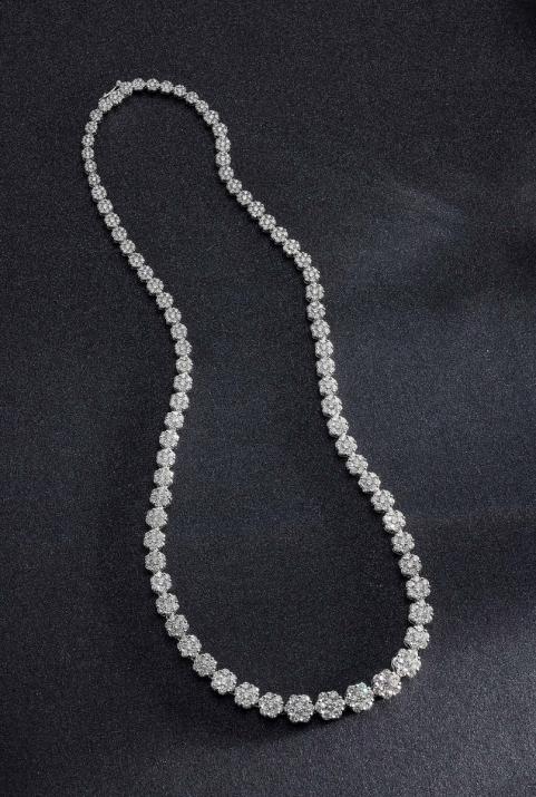 Illusion River ネックレス白金 - Redline - 0++