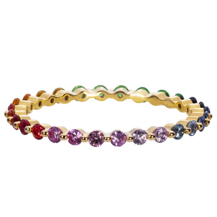 Aurelange Rainbow リング イエローゴールド - Redline - 0++