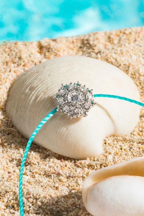 ブレスレットサニースレッドホワイトゴールド - Redline - 0++