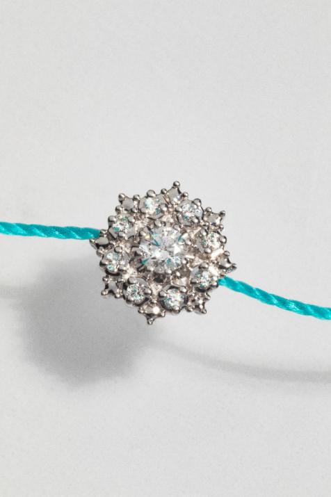 ブレスレットサニースレッドホワイトゴールド - Redline - 0++