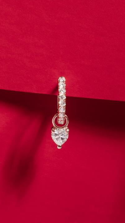 Sa Bien Aimé Charm ペンダント ローズゴールド - Redline - 0++