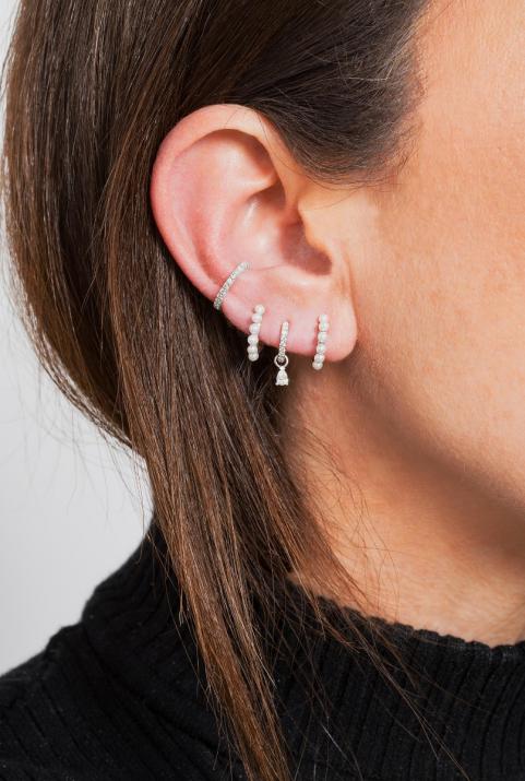 Ear Cuff Si Joli Diamant イヤリング 白金 - Redline - 0++
