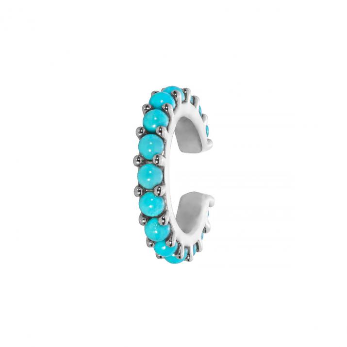 Ear Cuff Si Joli Turquoise イヤリング 白金 - Redline - 0++