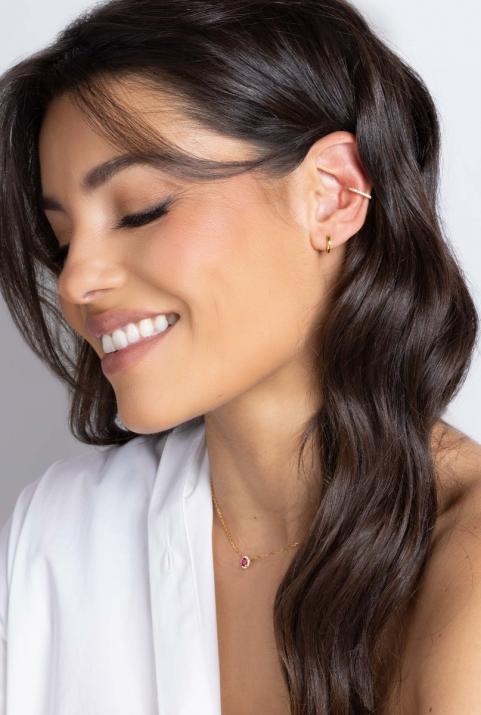 Ear Cuff Si Joli Diamant イヤリング イエローゴールド - Redline - 0++