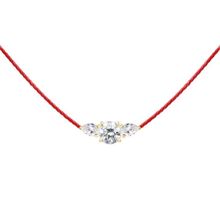 So Abby スレッドネックレスイエローゴールド - Redline