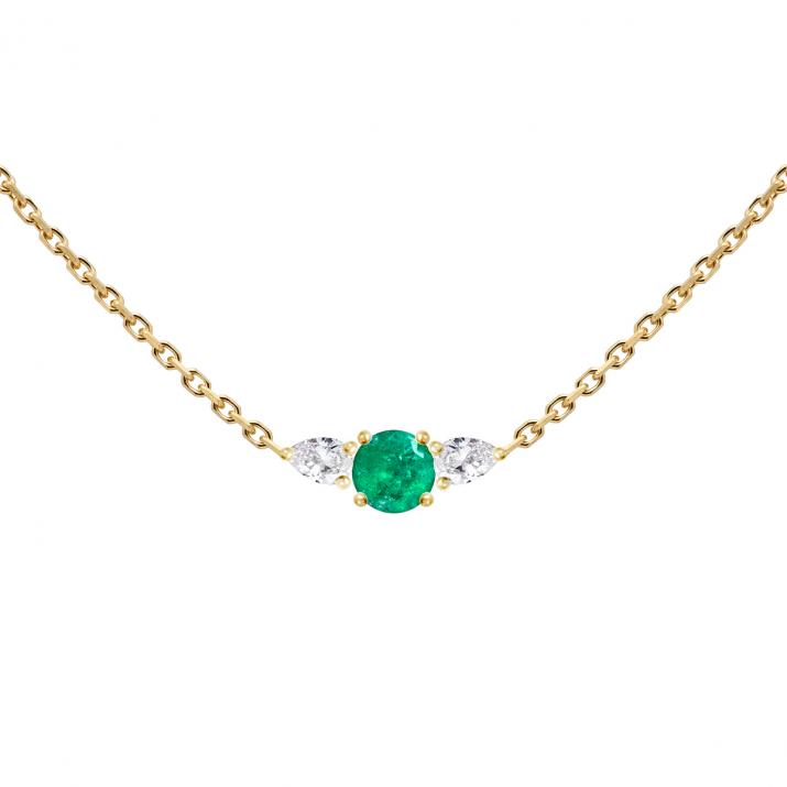 So Abby Emeraude チェーンネックレス イエローゴールド - Redline