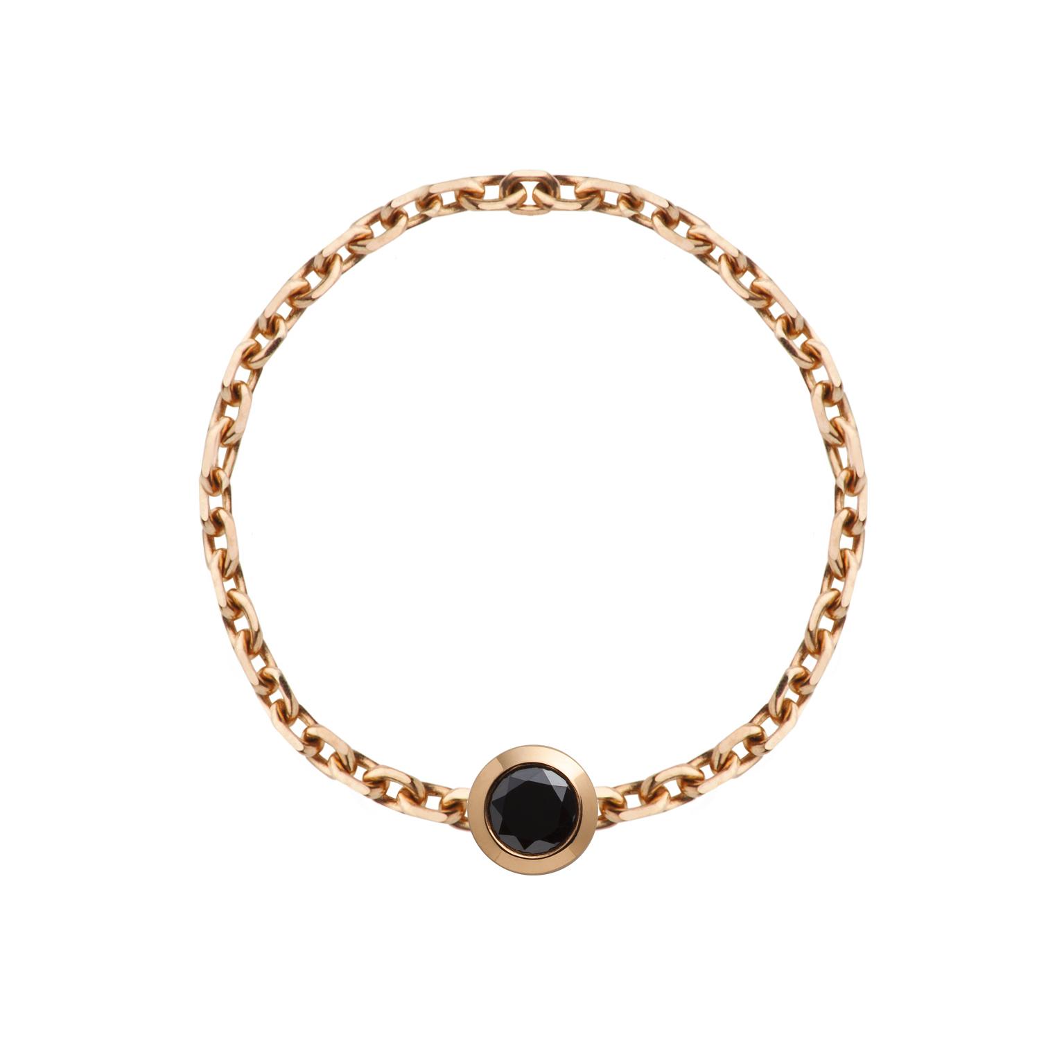 redline レッドライン ゴールドチェーン ダイヤモンド リング Redline ジュエリー Kcolor チェーンリングピンクゴールド