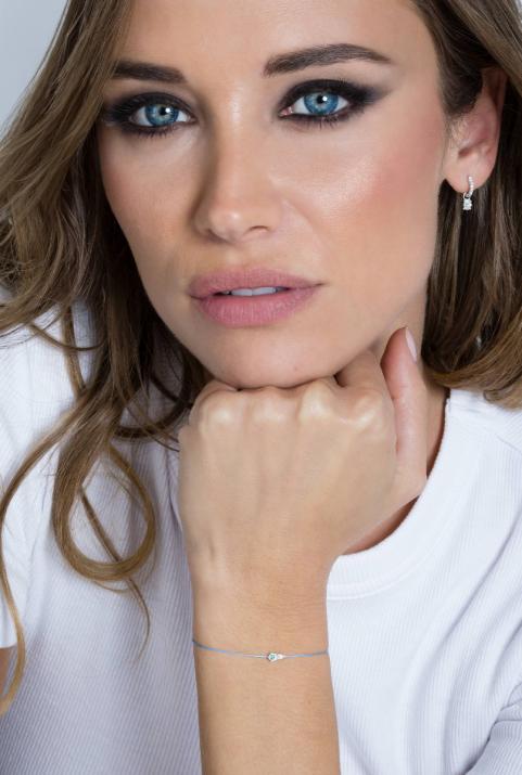 Abby Topaze ワイヤーブレスレットイエローゴールド - Redline - 0++