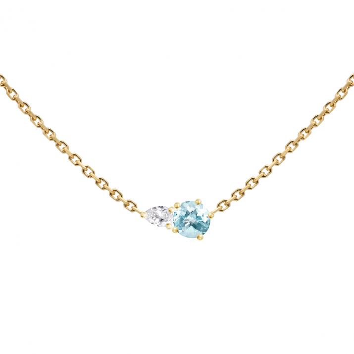 Abby Topaze チェーンネックレス イエローゴールド - Redline