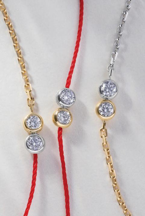 リミテッドエディション＆ナンバリング付き ダブルブレスレット – Twenty ゴールドまたはバイカラー - Redline - 0++