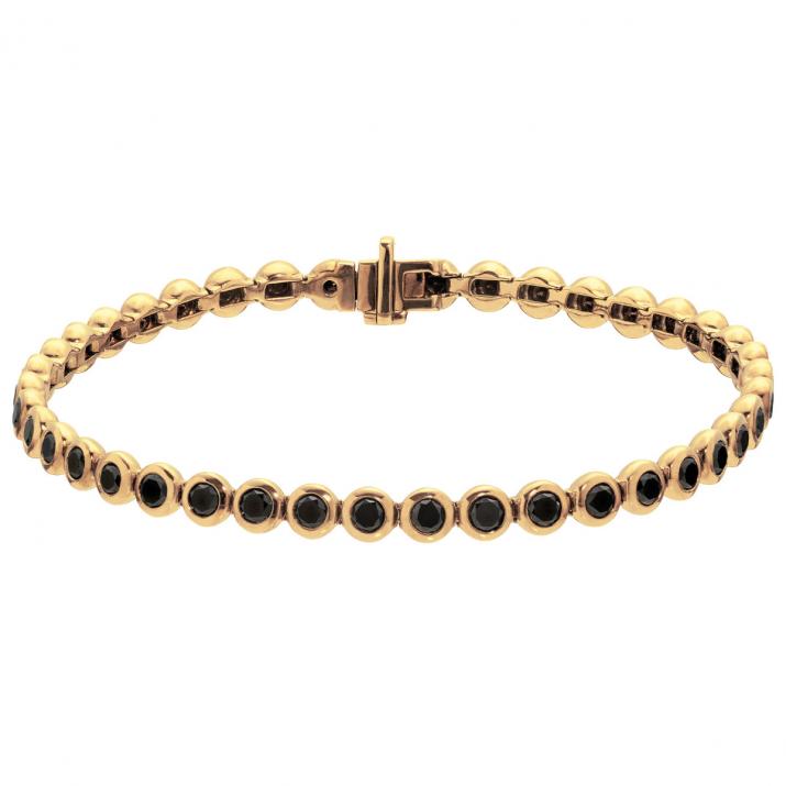 River Kcolor メンズ・ブレスレット イエローゴールド - Redline - 0++