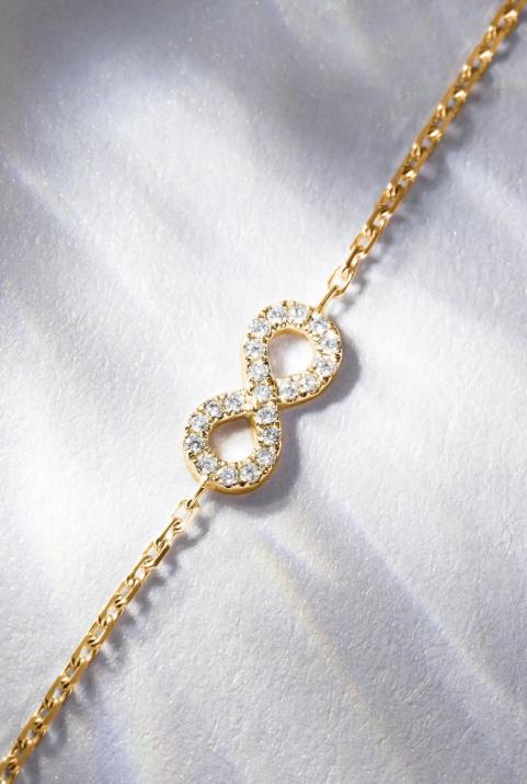 Elyseum チェーンブレスレット イエローゴールド - Redline - 0++