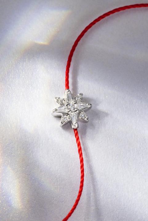 Lunova ワイヤーブレスレット白金 - Redline - 0++