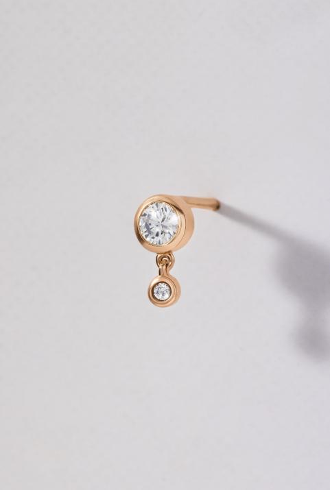 Lumina イヤリング ローズゴールド - Redline - 0++