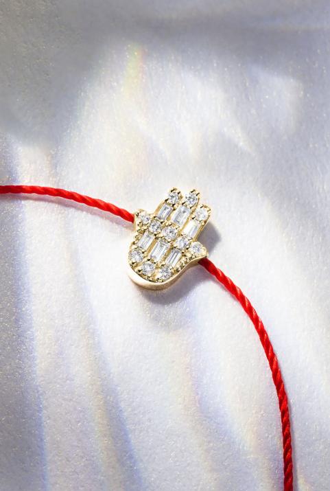 Manita ワイヤーブレスレットイエローゴールド - Redline - 0++