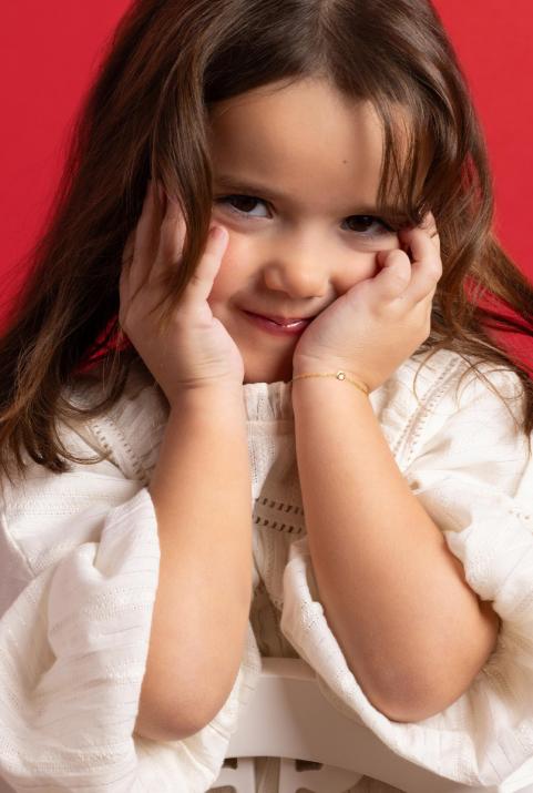 Bébé Mini Horse チェーンブレスレット イエローゴールド - Redline - 0++