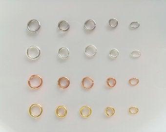 White Gold Jump Ring - Redline - 0++