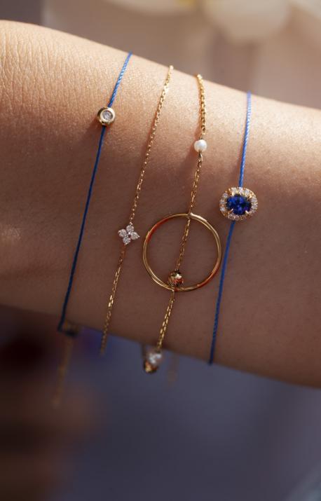 Chain Bracelet For Women in Yellow Gold - Redline - 0++