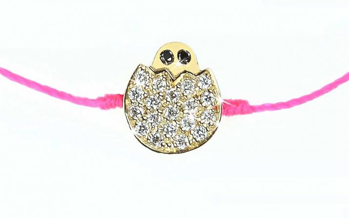 String Bracelet Piu Piu Yellow Gold RedLine Jewelry - Redline