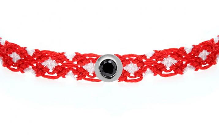 Brazilian Bracelet Bresilién Kcolor Mini Pure White Gold RedLine Jewelry - Redline - 0++