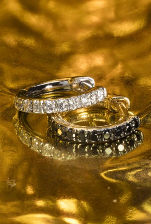 Si Joli Mini Creole Kcolor イヤリング ローズゴールド - Redline - 0++