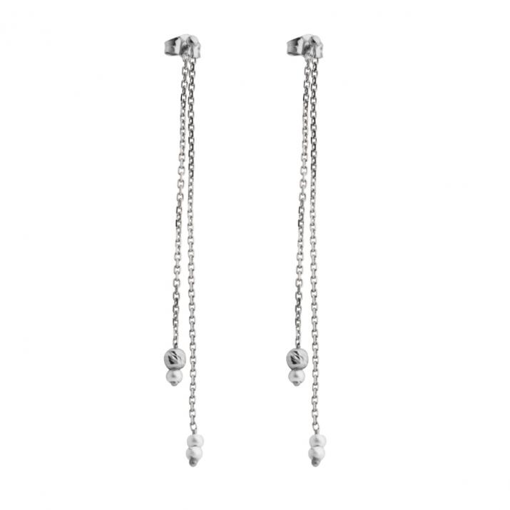 Earrings in White Gold - Redline - 0++