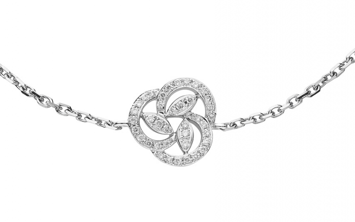 Chain Bracelet Valse A Trois Temps White Gold RedLine Jewelry - Redline - 0++