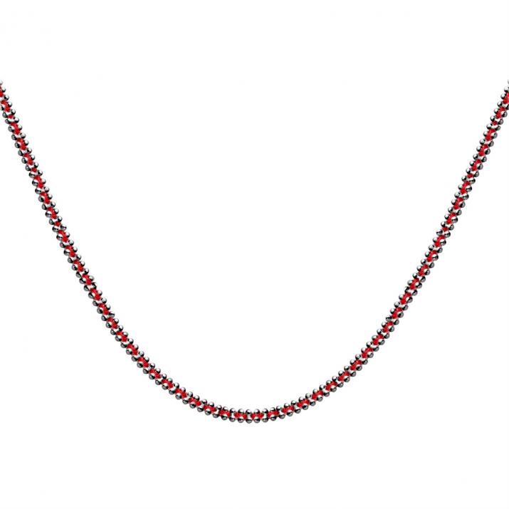 String Necklace For Women in Black Gold - Redline