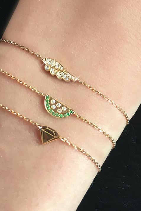 Chain Bracelet For Women in White Gold - Redline - 0++