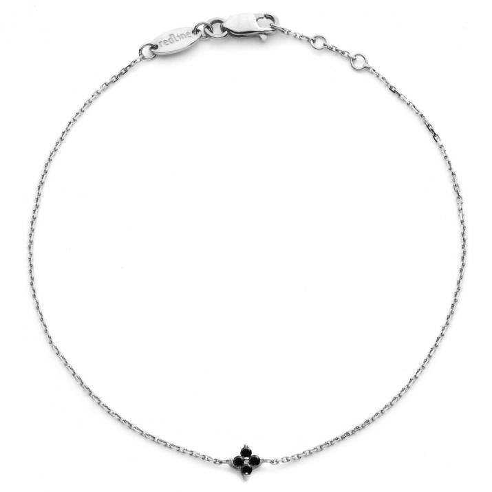 光沢のあるKcolorチェーンブレスレットホワイトゴールド - Redline - 0++