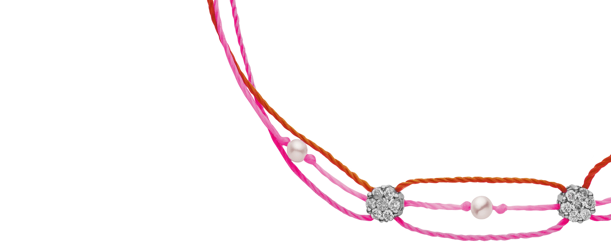 ブレスレット、ネックレス、イヤリング貴石とダイヤモンド Illusion