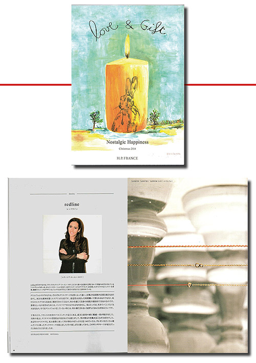 Redline parution presse dans le nouveau Love and Gift redline creatrice