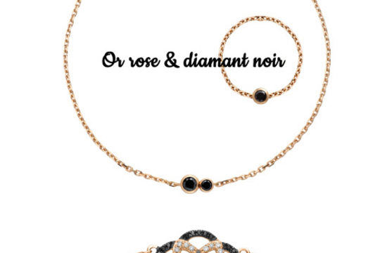 L'or rose et les diamants noirs...