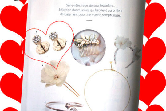 Redline dans le magazine Mariée