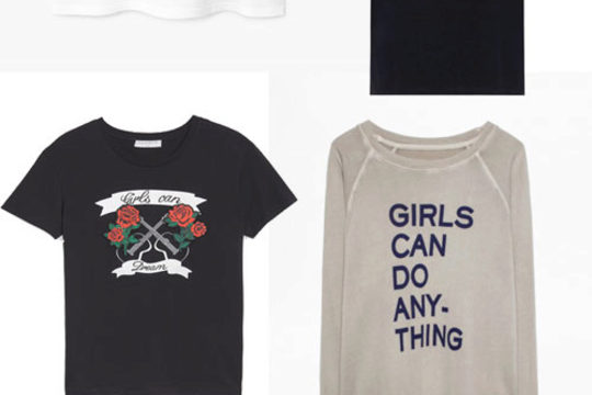 Des t-shirt engagés pour la journée de la femme !