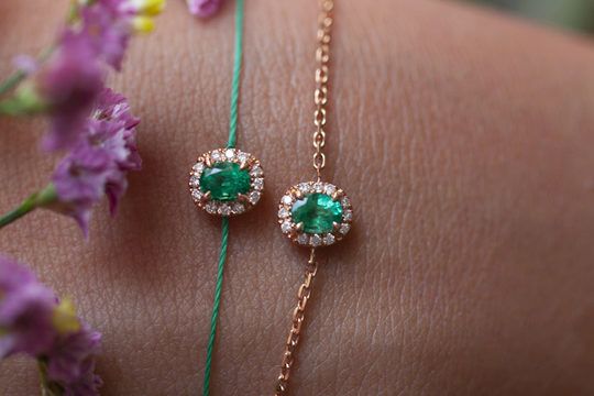 Bijoux en pierre précieuse et en diamant