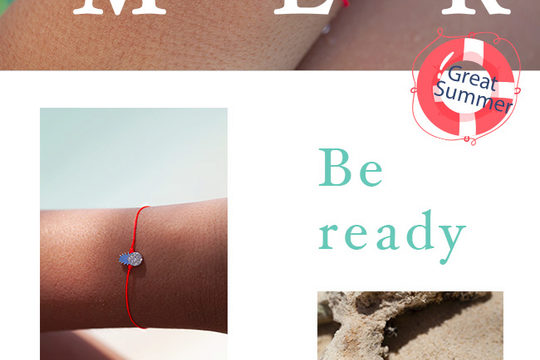 Bijoux en or pour l'été